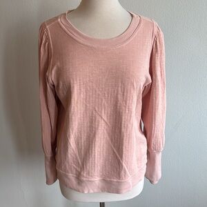 Crew Neck Long Sleeve Sweatshirt by Apiece Apart